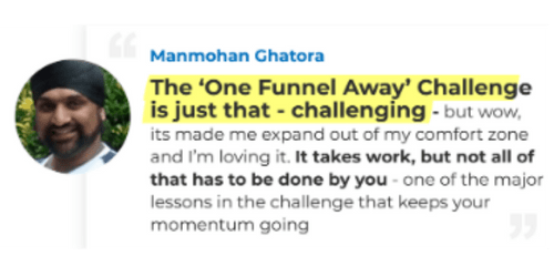 One Funnel Away Review5